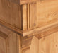 Bartresen | Empfangstheke aus Massivholz im Landhausstil - 120x107x51 / Schwarz