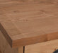 Bartresen | Empfangstheke aus Massivholz im Landhausstil - 120x107x51 / Schwarz