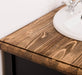 Vintage Waschtisch aus Massivholz im Landhausstil - Vintage | Schwarz