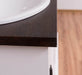 Waschbeckenschrank aus Massivholz | Badmöbel mit Spiegel | 2-teilig - Vintage | Pinie gebürstet | hell