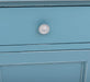 Nachttisch Beistelltisch mit 5 Schubladen - in verschiedenen Farben - Vintage Blau