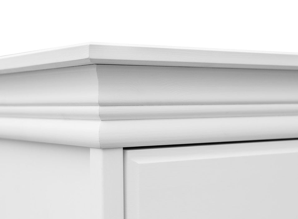 Landhaus Sideboard Toskania aus Massivholz in weiß
