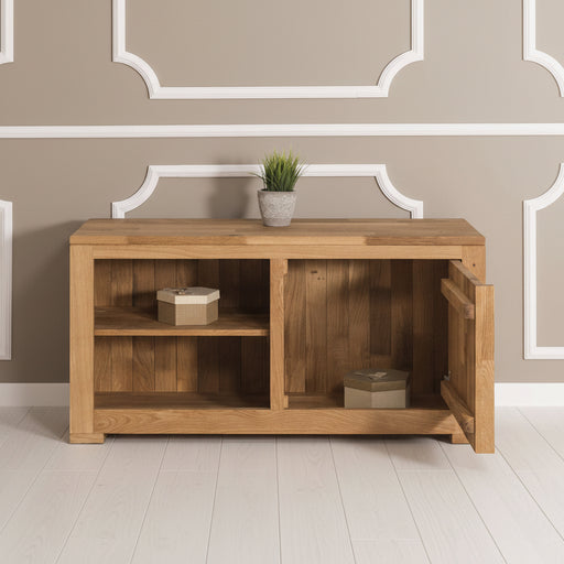 Kleines TV-Board aus massiver Wildeiche 2-1 - 