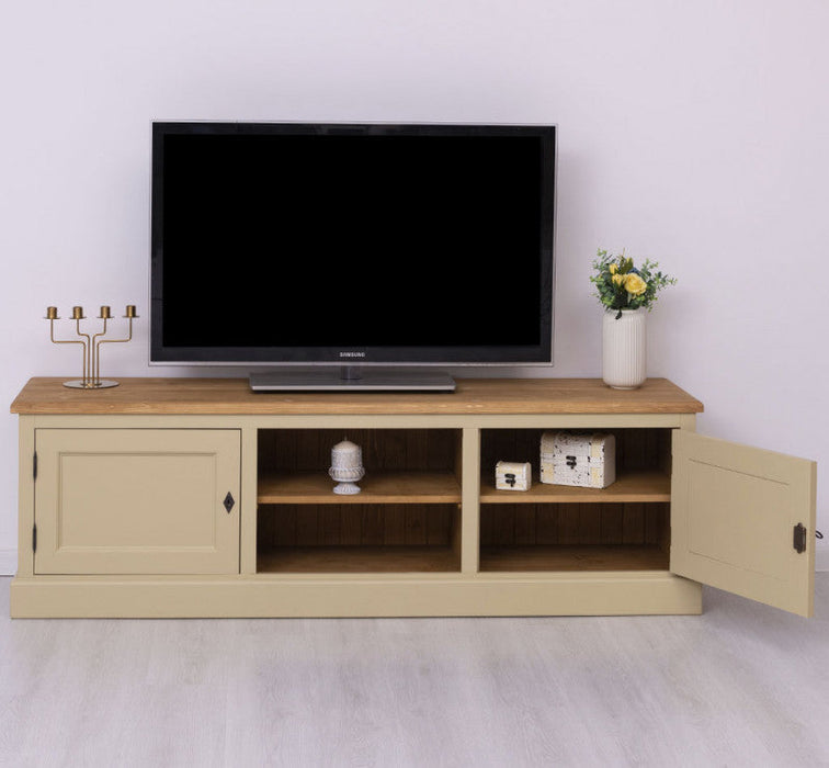 TV-Sideboard aus Massivholz verschließbaren Türen