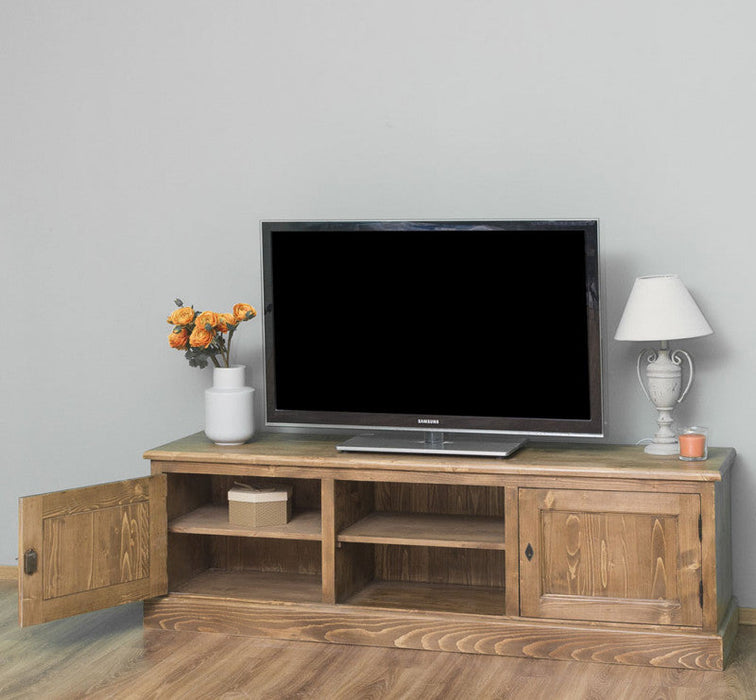 TV-Sideboard aus Massivholz verschließbaren Türen