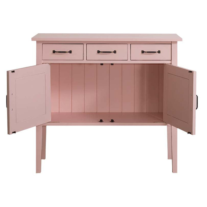 Sideboard aus Massivholz mit drei Schubladen